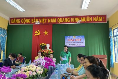 Đại hội công đoàn cơ sở trường Mầm non Hành Thịnh lần thứ VII nhiệm kì 2023-2028 thành công tốt đẹp!